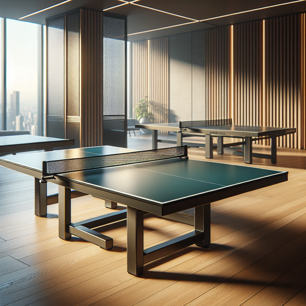 best ping pong tables