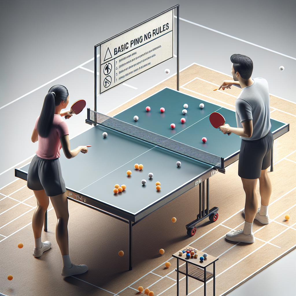 basic ping pong rules